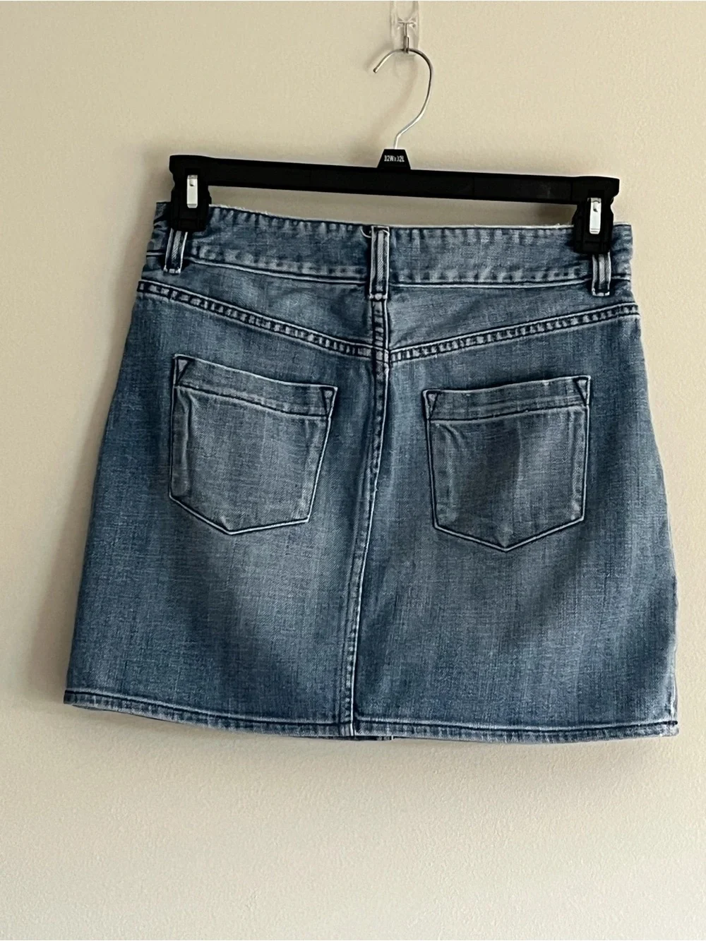Vintage J. Crew Blue Denim Mini Skirt